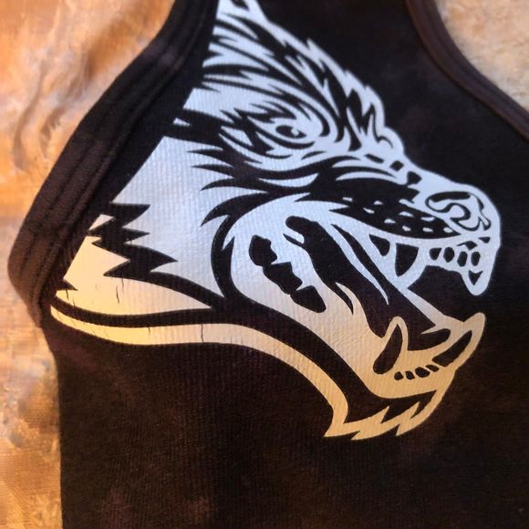 Darc Sport Purple Marble Everson Halter Sports Bra - Small - Picture 3 of 5